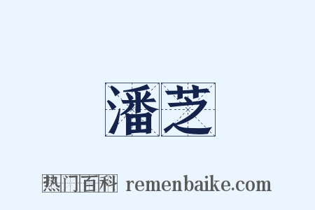 潘芝是什么意思的图片